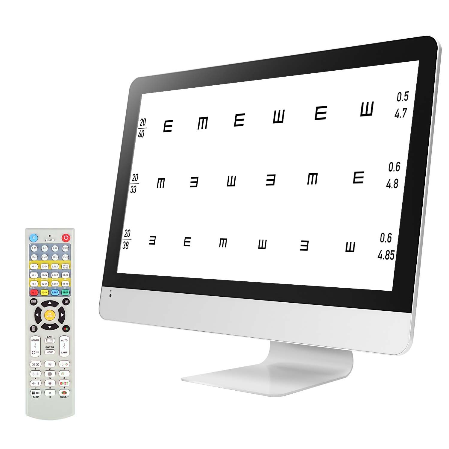 Digitální LCD optotyp